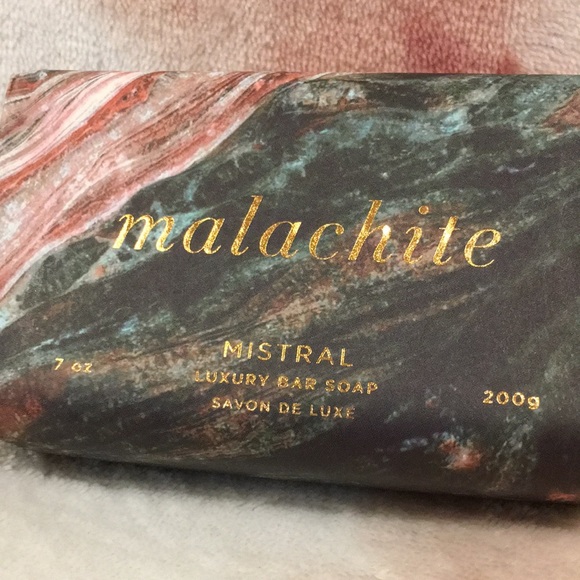 Mistral Malachite Scented Luxury Hand Soap NWT Large 7 oz Bar France - Picture 3 of 8